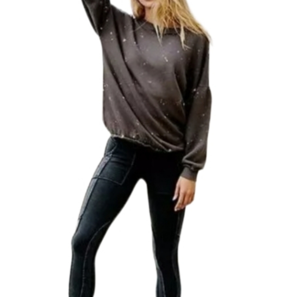 FREE PEOPLE MAKE IT COUNT SWEAT SZ XS NWT